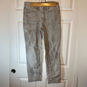 Pilcro Gray Straight Leg Jeans